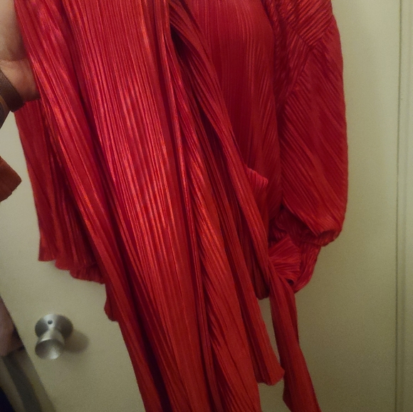 TASIA JUMPSUIT IN FESTIVE RED - 4XL [Smash & Tess] - Picture 6 of 10